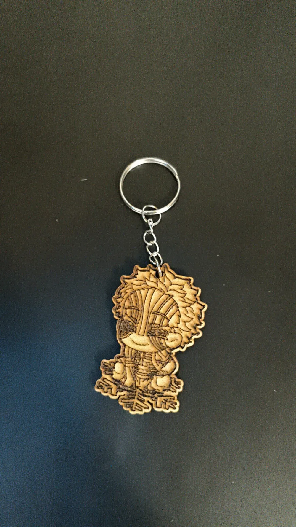 Akaza wooden keychain Demon Slayer Moon - Free 3D Print Model - MakerWorld