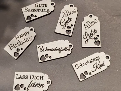 Birthday - Celebrations - Tag - Label