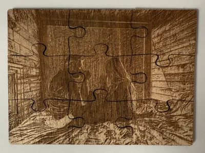 Puzzle Laser Cut