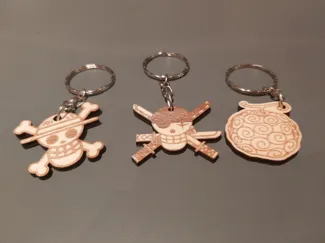 One Piece Keychain Bunndle