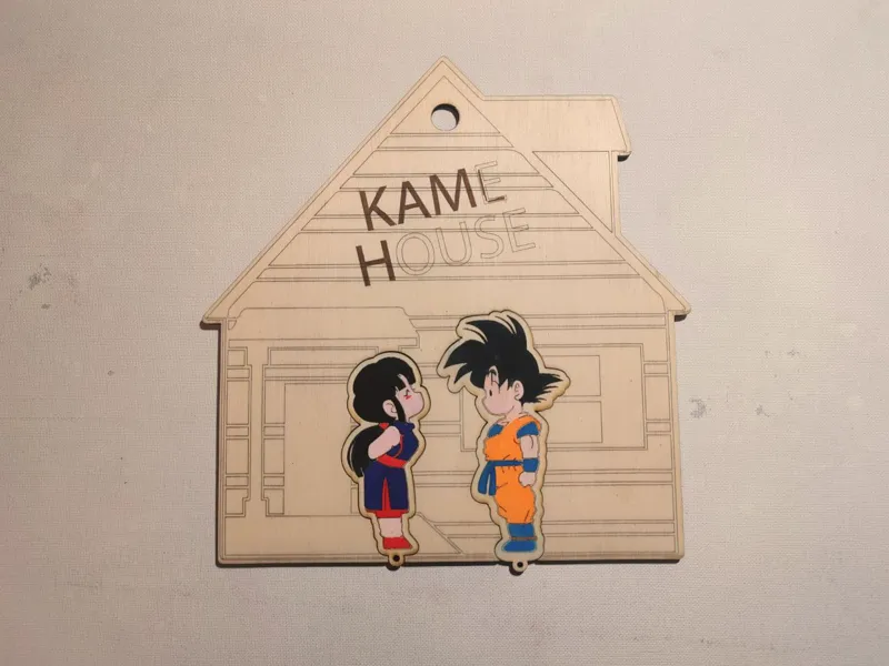 Portachiavi Kamehouse Dragonball