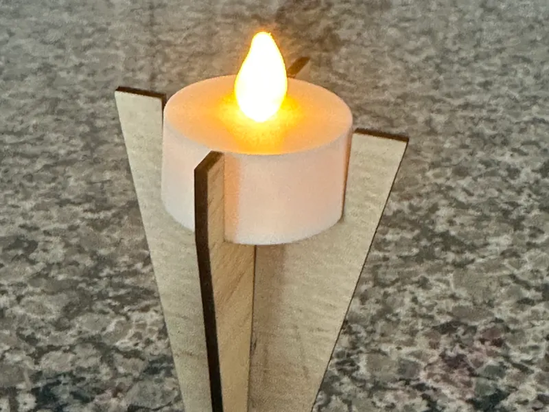 Tea Light Candle Holder for Vigils