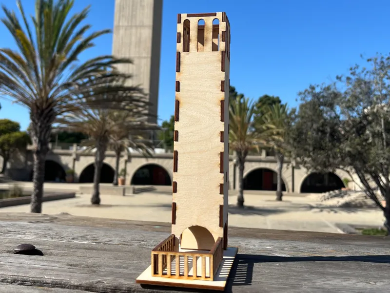UCSB Storke Dice Tower