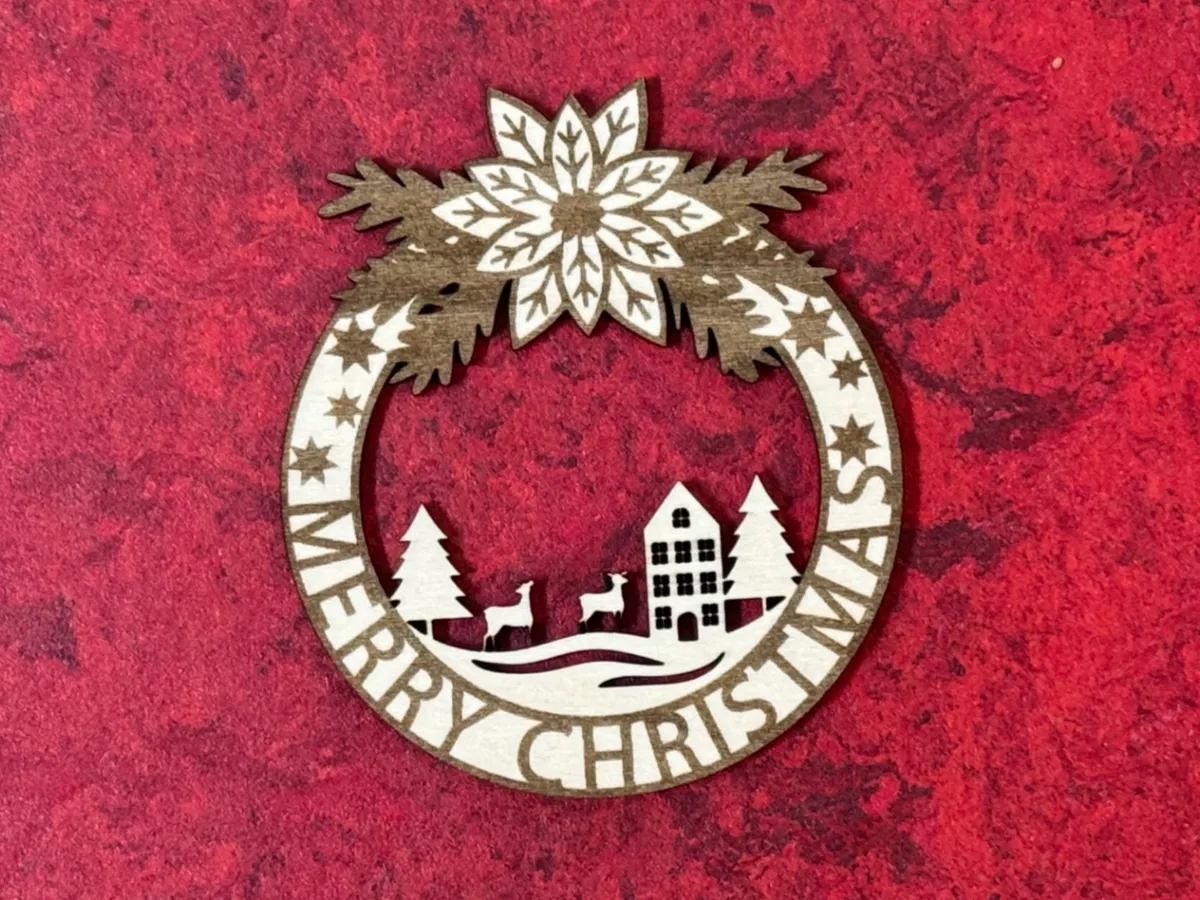 Christmas Wreath Decoration Tree Moose by machmallauter MakerWorld: Download Free 3D Models - 3D model önizlemesi