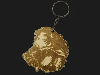 Yoriichi and Kokushibo Keychain