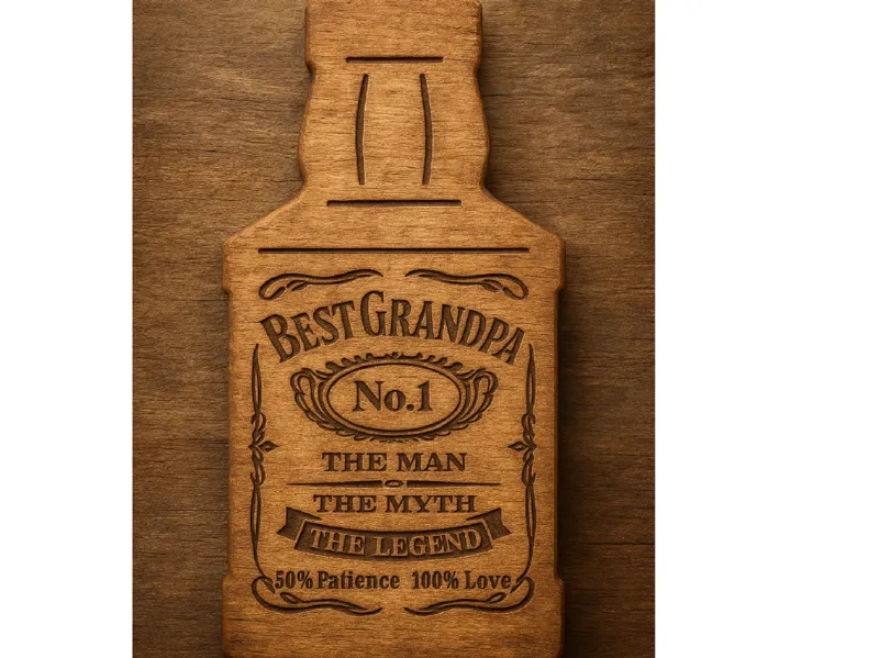 Jack Daniels Flaschen Aufbewahrung / Box