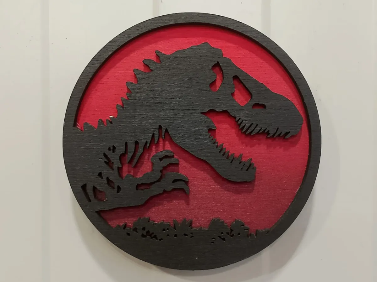 VECTOR JURASSIC PARK by laserificio MakerWorld: Download Free 3D Models - 3D model önizlemesi