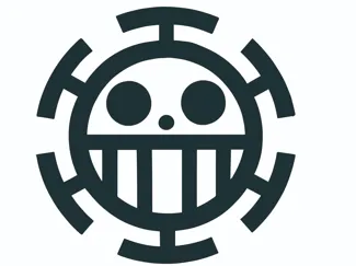 海贼王·特拉法尔加罗（两年前）·卫衣·正面·刻字膜