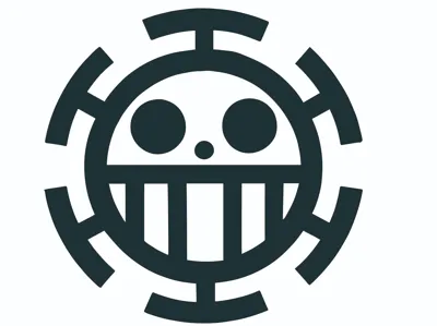 One Piece Trafalgar Law (Two Years Ago) Hoodie Front Heat Transfer Vinyl