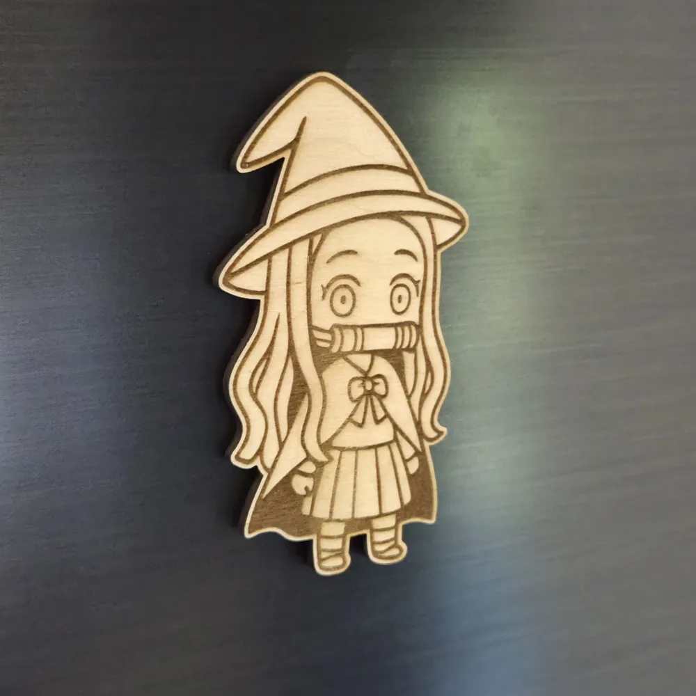 Demon Slayer Chibi Halloween Refrigerator Magnets - Free 3D Print Model ...