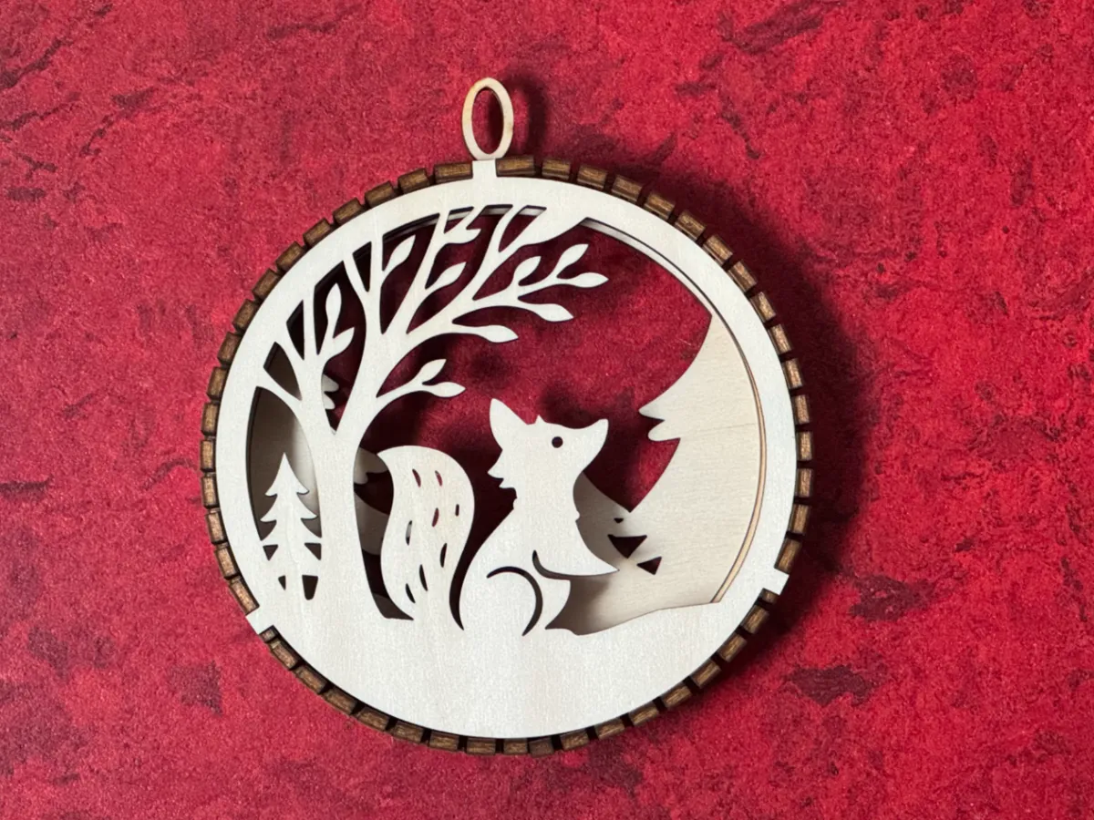 Christmas Tree decoration Ornament Squirrel by machmallauter MakerWorld: Download Free 3D Models - 3D model önizlemesi