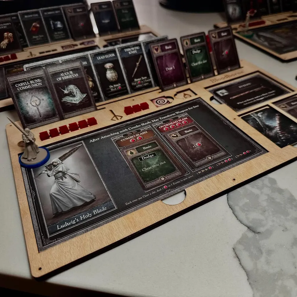 Bloodborne Player’s board - Free 3D Print Model - MakerWorld