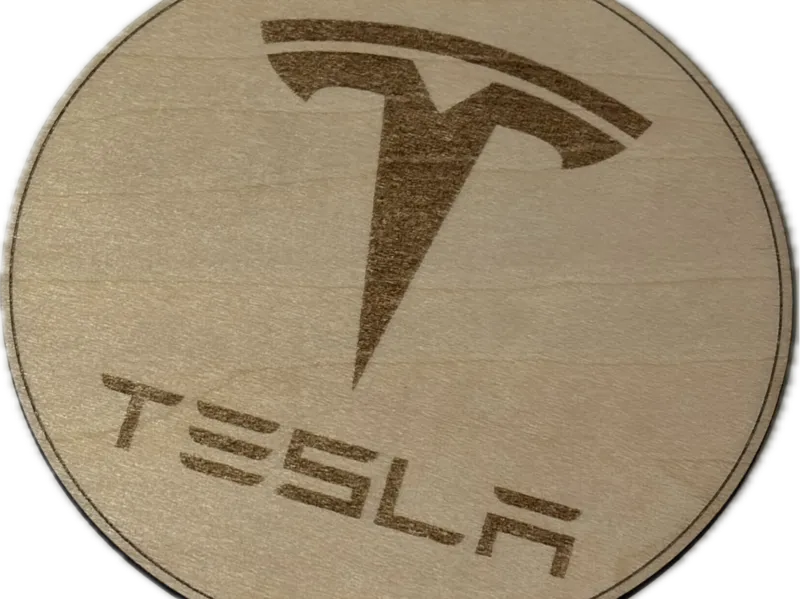 Tesla Coasters - Logo and Print