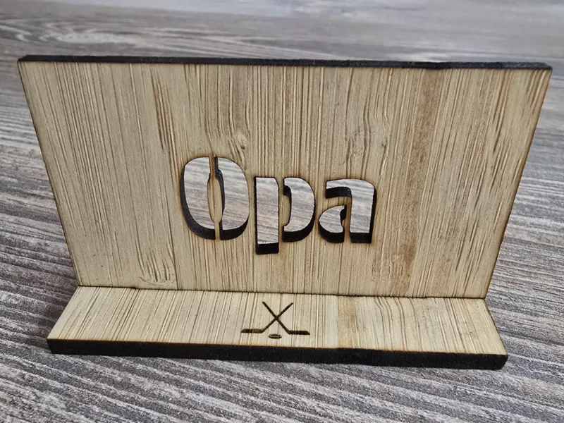 Nametag for weddings or birthdays