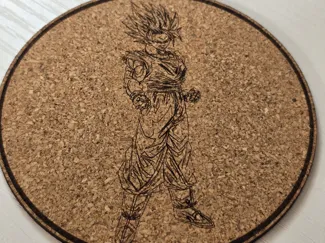 Posavasos Goku