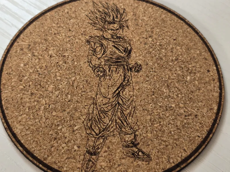 Posavasos Goku