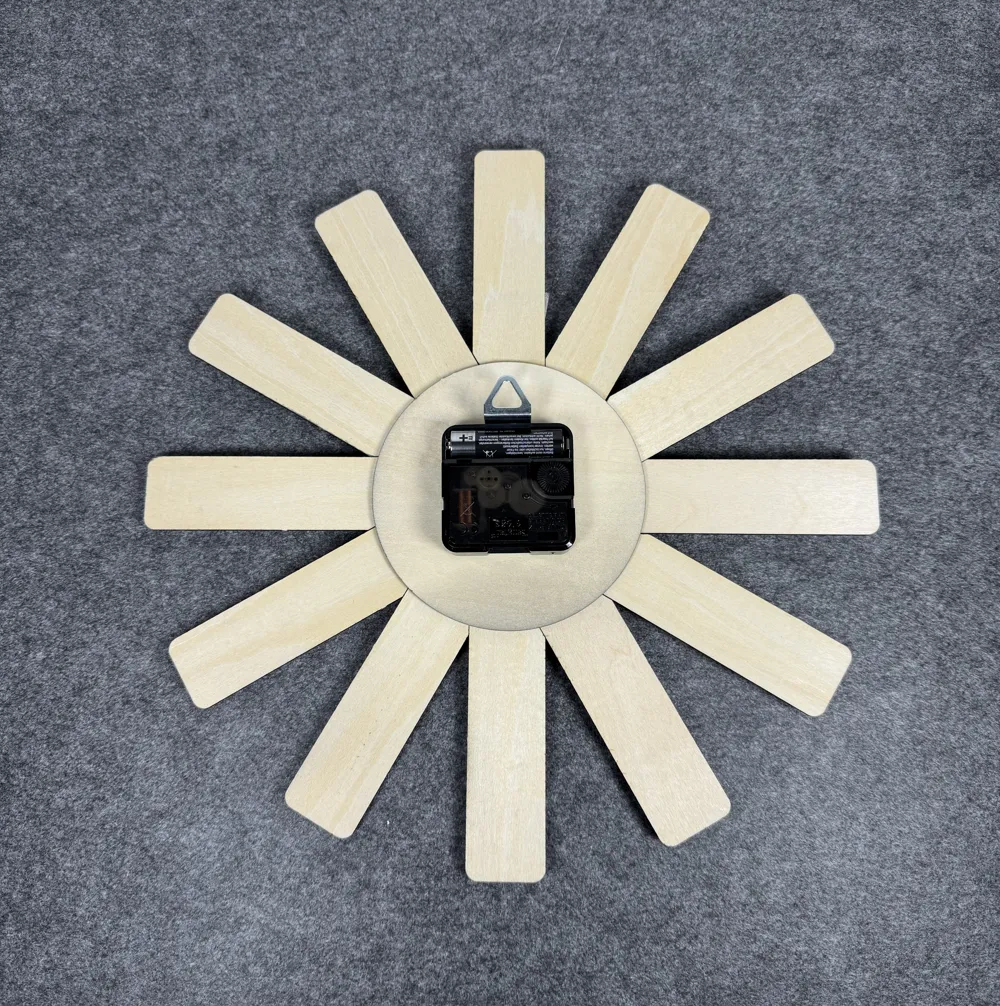 Shutter Clocks The Twelve Shutters Wall Clock - Free 3D Print Model - MakerWorld