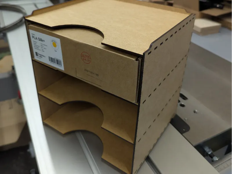 Filament Regal Stapelbar / 3mm Holz