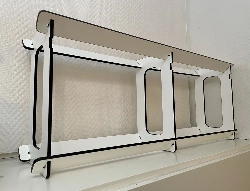 CNC/Laser cut 16 Spool Rack by PjotrStrog MakerWorld: Download Free 3D ...