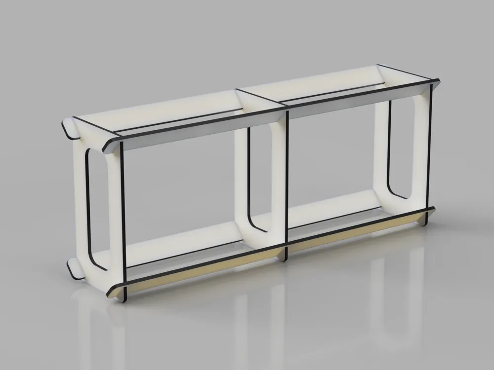 CNC/Laser cut 16 Spool Rack by PjotrStrog MakerWorld: Download Free 3D ...