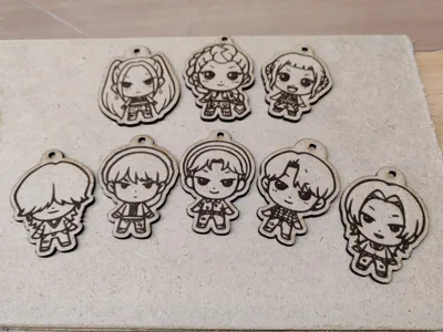 Huntrix Keychain