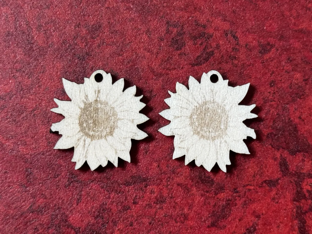 Sun Flower Earring view 2