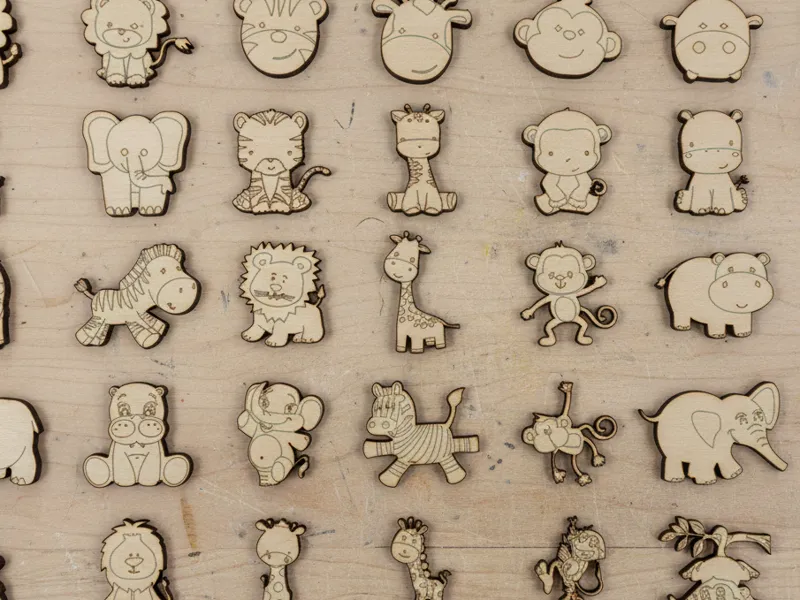 Pack animales selva