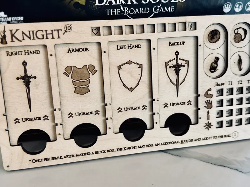 Knight - Dark Souls Player board