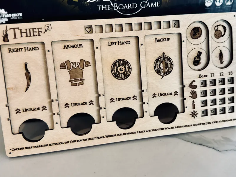 Thief - Dark Souls Player board