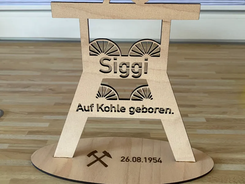 Förderturm Kohle 