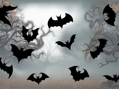 Halloween Bat Templates