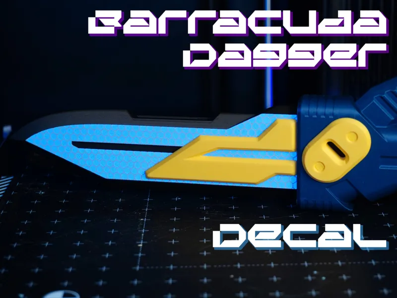 Barracuda Dagger - Decal