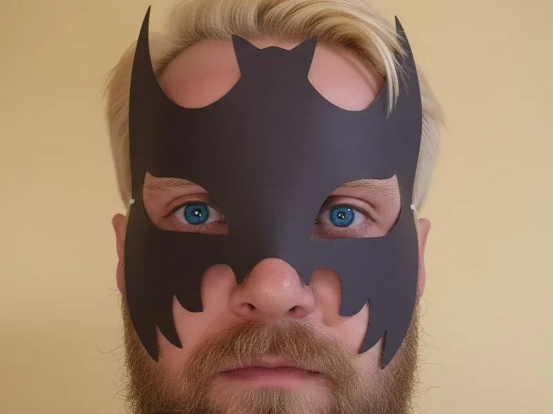bat mask    Mascara de Murcielago Halloween