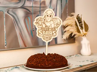 brawl stars cake topper
