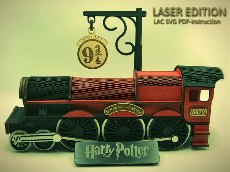 Harry Potter Laser Train