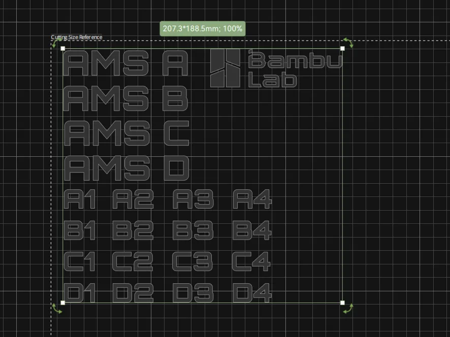 AMS ID Labels - Free 3D Print Model - MakerWorld