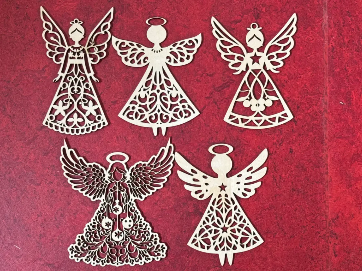 Christmas Angel Set 2 by machmallauter MakerWorld: Download Free 3D Models - 3D model önizlemesi