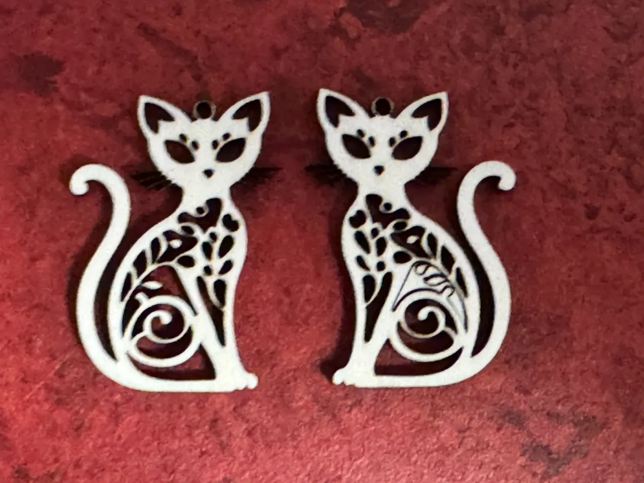 Cat Earrings view 2