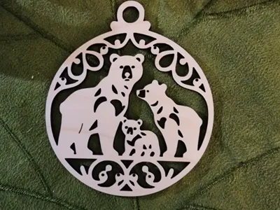Mom Bear and Cubs