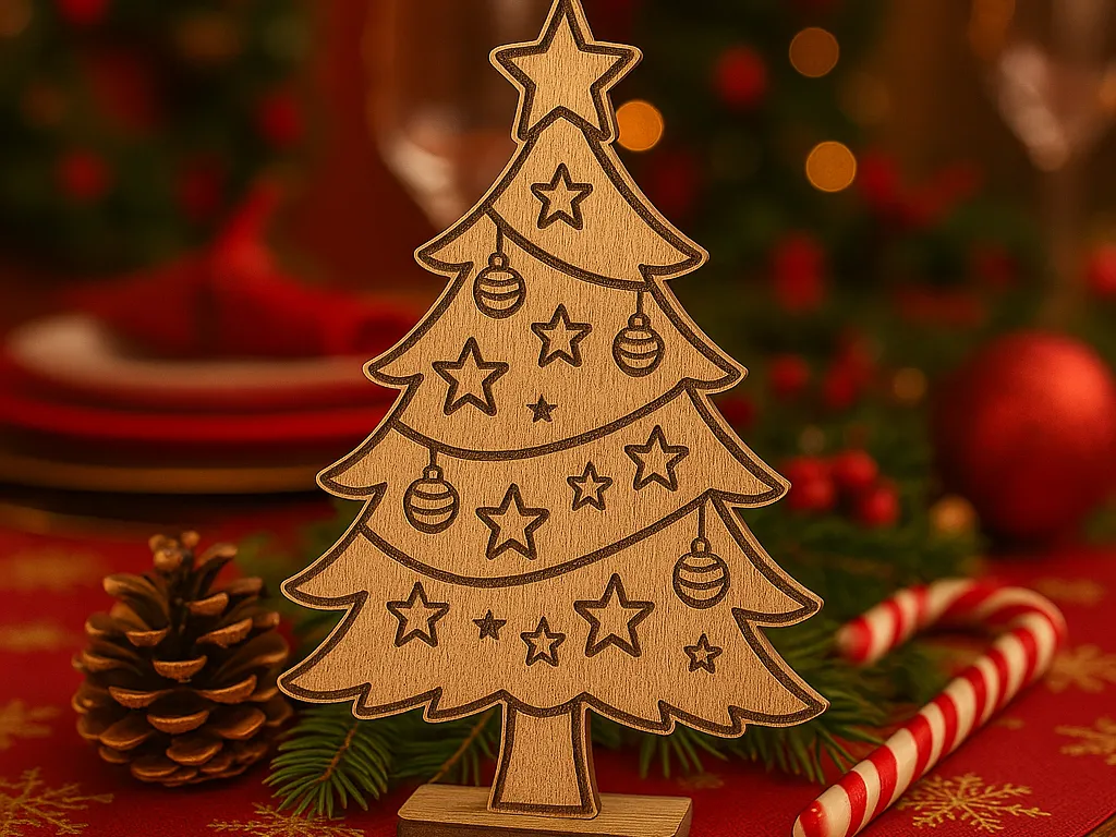 Christmas Tree Ornament 2 by d.bang.199 MakerWorld: Download Free 3D Models - 3D model önizlemesi