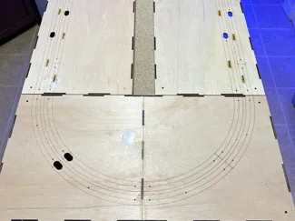 End Cap T Track Module Standard 732 x 365