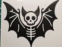 Einfacher Schnitt Fledermaus