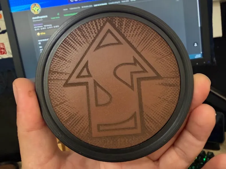 Stand It Up Circle Art