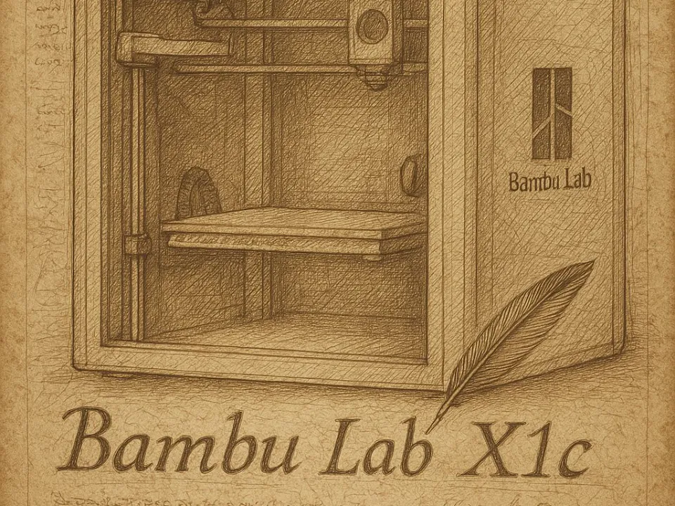 Bambu Lab X1c Engraving by Rise of the Maker MakerWorld: Download Free 3D Models - 3D model önizlemesi