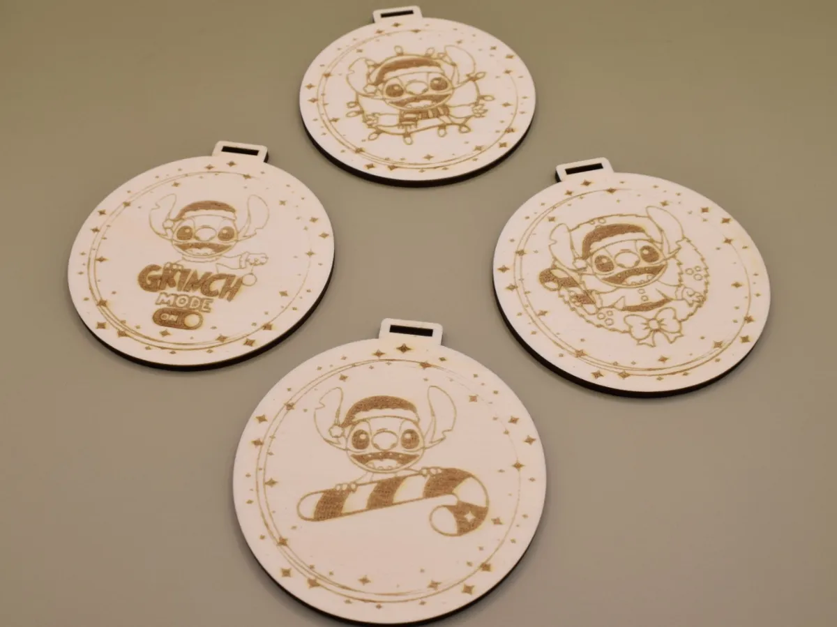 Christmas Stitch Ornament Bundle by d.bang.199 MakerWorld: Download Free 3D Models - 3D model önizlemesi