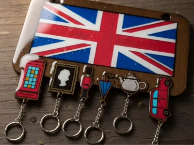 London Inspired Keychains - United Kingdom