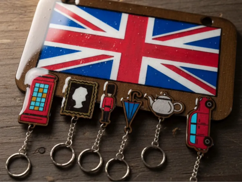 Llaveros inspirados en Londres - Reino Unido