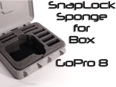 SnapLock Sponge for Box GoPro 8