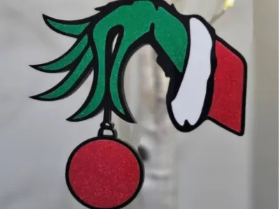 Grinch Christmas Ornament