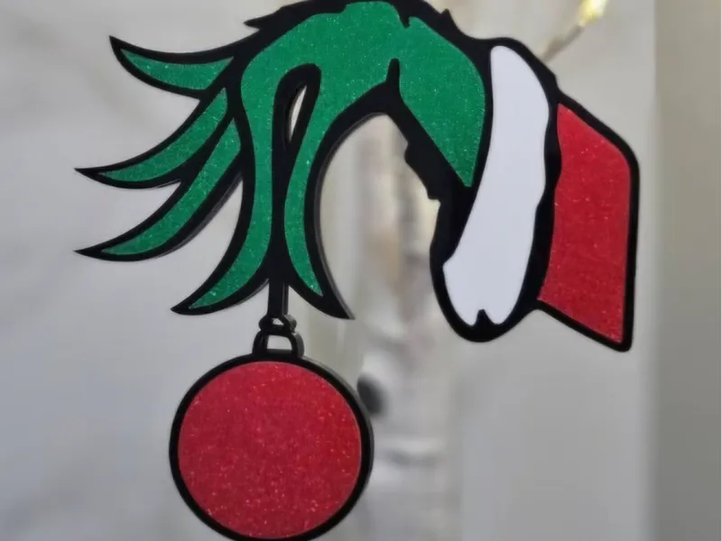 Grinch Christmas Ornament